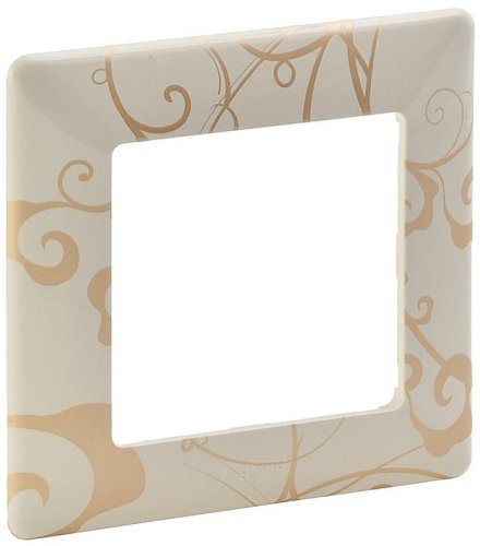 Рамка универсальная Legrand Valena Life 1-м. ампир бежевый картинка